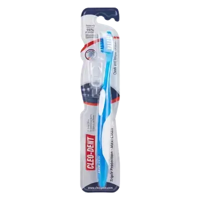 Triple Protection Maxi Clean Toothbrush Medium OPD-2046 _ CLEO-DENT