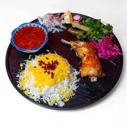 زرشک پۆلۆ بە مریشک