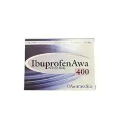 IbuprofenAwa 400(IBUPROFEN 400mg) 20 Tablets_Awamedica