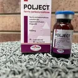POLJECT ferric carboxymaltose 1vial 10ml(50mg)iron/ml