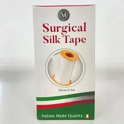 Surgical Silk Tape 10cm x3m