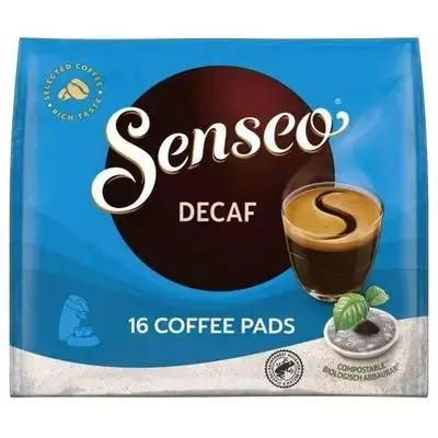 Senseo Decaffeinated Coffee Pads – 16 Coffee Pads