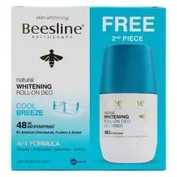 Beesline whitening Roll-on deo cool breeze 48HR 2x50ml