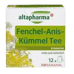 Fennel, Anise & Caraway Tea for gas and bloating
