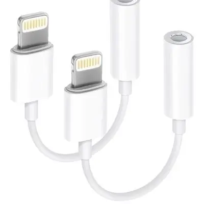 adapter Lightning To AUX iPhone
