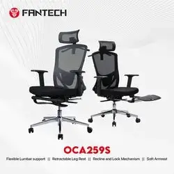 FANTECH OC-A259 OFFICE CHAIR – BLACK
