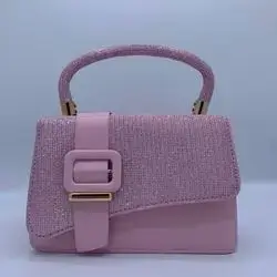 Pink Glitter Handbag