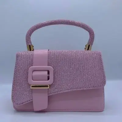 Pink Glitter Handbag