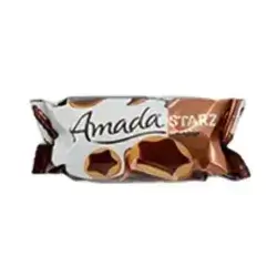 Amada Stars Milk Chocolate Coated With Moca Coffee Cream Biscuit 34Gm