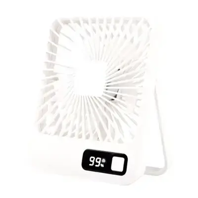 USB Table Fan – White