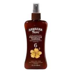 Island Tanning Sunscreen Oil Spry Enhance Tan & Moisturize Coconut Oil 236ml _ HAWAIIAN TROPIC