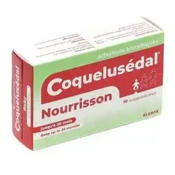 Coquelusédal® Nourrisson supp baby up tp 30 months