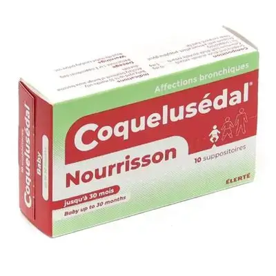 Coquelusédal® Nourrisson supp baby up tp 30 months