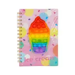 Notebook And Poppit Game