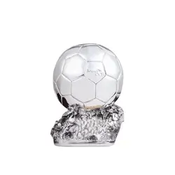 Ballon d’Or Trophy Replica – Silver - Large