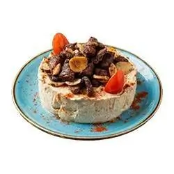 Hummus with Meat