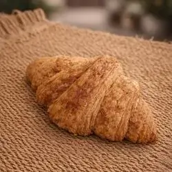 big brown plain sourdough croissant