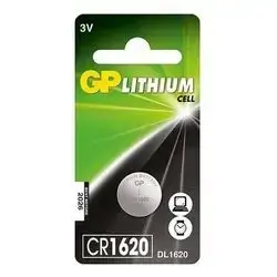 GP83 Lithium Coin Battery CR1620 3V