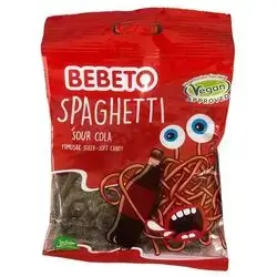 BEBETO SPAGHETTI SOUR COLA 80g