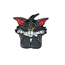 Sad Tom Cartoon Decorative Sticker
