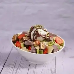 Fruit Salad With Ice Cream