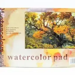A4 Size Watercolor Pad-24Sheet-180gsm
