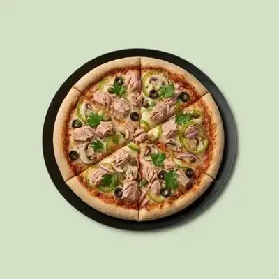 Healthy Diet Tuna Pizza