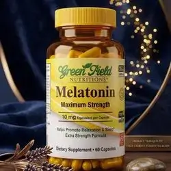 Green Field Melatonin Maximum Strength 10mg (60 capsules)