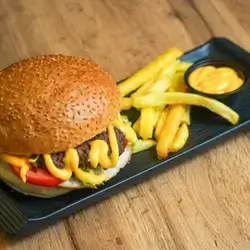 Beef Burger With Cheese