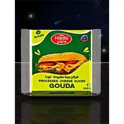 Hajdu Gouda Cheese Slices 100g