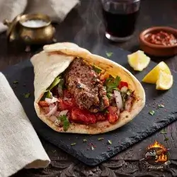 ساندویچی کەبابی گۆشتی عێراقی