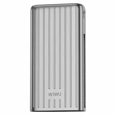 WiWU Wi-P014 22.5W Power Bank 10000mAh – Silver