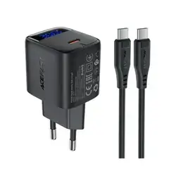 Acefast A115 PD30W GaN USB-C wall charger set
