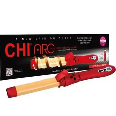 جهاز تجعيد الشعر الدوار الأوتوماتيكي CHI ARC مع مثبت الشعر CHI Infra Texture Hold