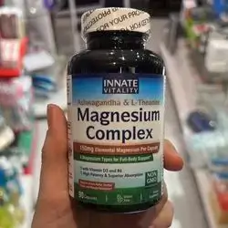 INNATE VITALITY ASHWAGANDA&L-THEANINE MAGNESIUM COMPLEX 150MG 90CAPS