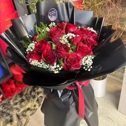 Red Rose And Tears Bouquet