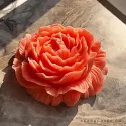 Large Flower Candle I