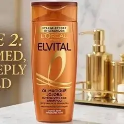 L'Oréal Paris Elvital Öl Magique Jojoba Intensivpflege Shampoo (250ml / 300ml)