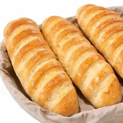 Italian bread with extra virgin olive oil