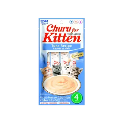 Inaba Churu - Kitten - Tuna 4 Tubes