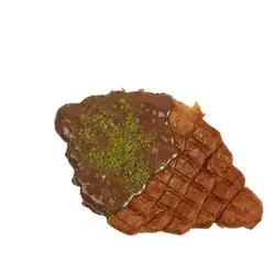 Chocolate Croissant Flat