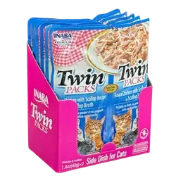 Inaba- Twin Packs- Tuna in Chicken with Scallop