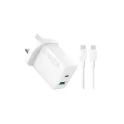 Anker 20W,2-Port With Usb-C Cable