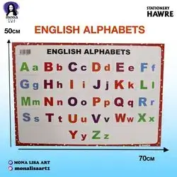 English Alphabets-50x70