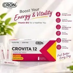 CROVITA 12 (Vitamin B12) Oral Solution 10 Vials × 10ml
