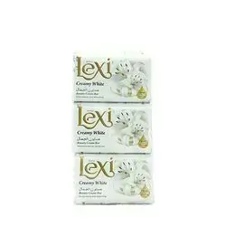 Lexi Beauty Cream Bar Creamy White Lily Flower 120 Gm X6