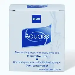 Acuaiss moisturizing with hyaluronic acid Single dose (preservative free)