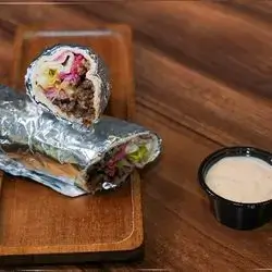 Meat Steak Doner With Bread