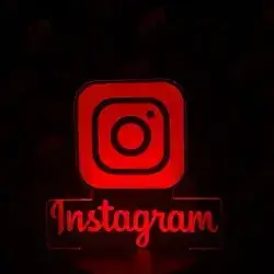 Instagram LED Lamp