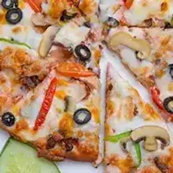 Mixed Shawarma Pizza 